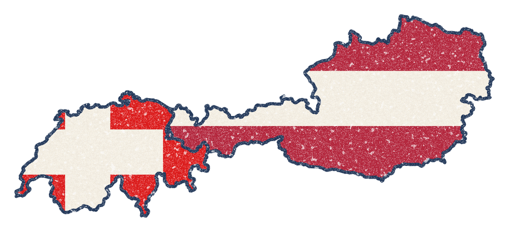 Alpine German-Speaking Mission Flag Map design