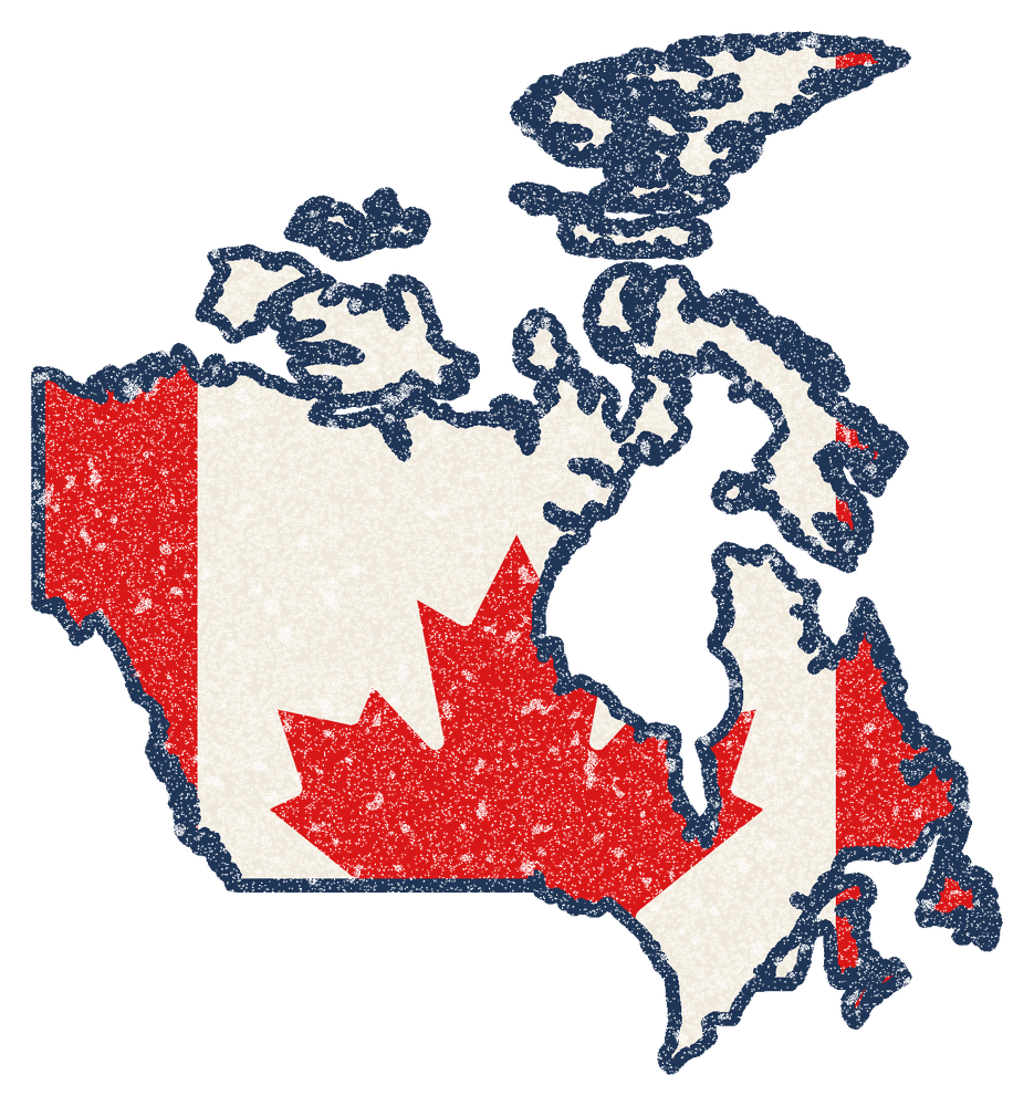 Canada Halifax Mission Flag Map design
