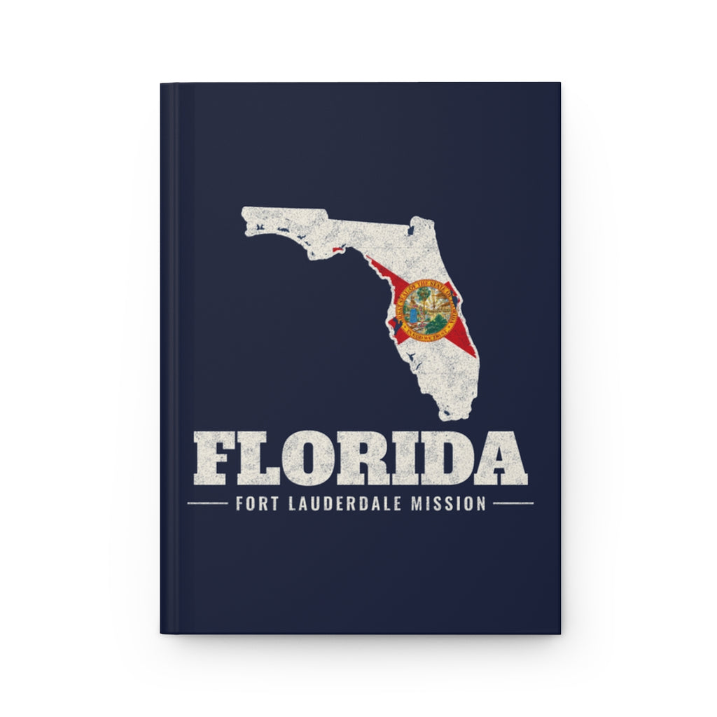 Florida Fort Lauderdale Mission flag map journal by Weak Things