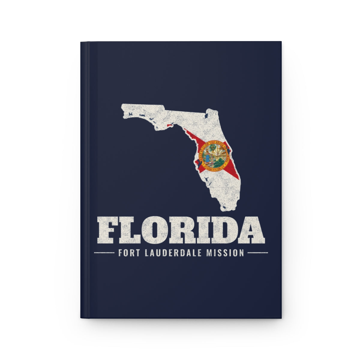 Florida Fort Lauderdale Mission flag map journal by Weak Things