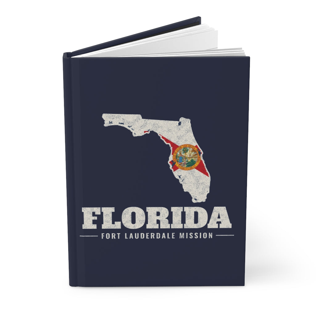 Florida Fort Lauderdale Mission flag map journal by Weak Things view 3