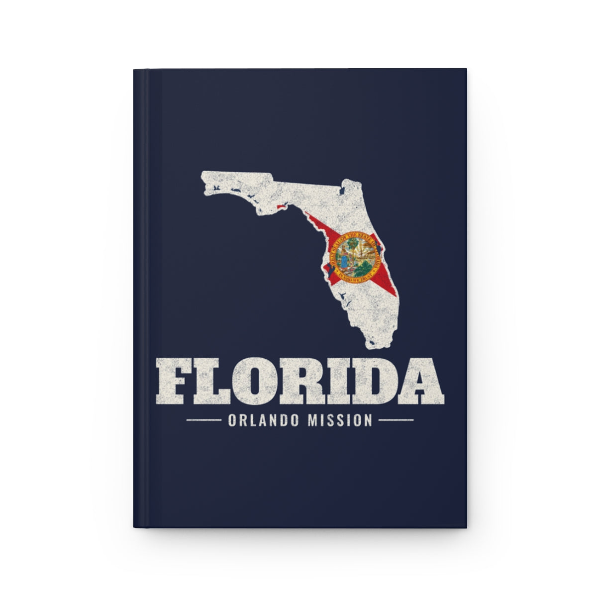 Florida Orlando Mission flag map journal by Weak Things