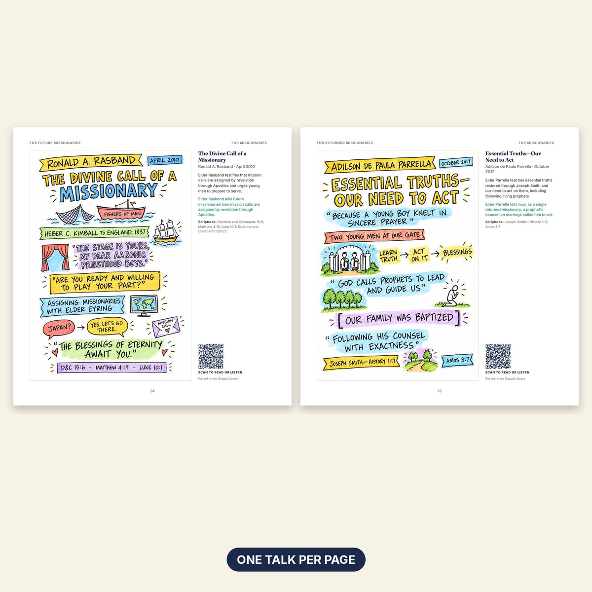 For Missionaries sample pages