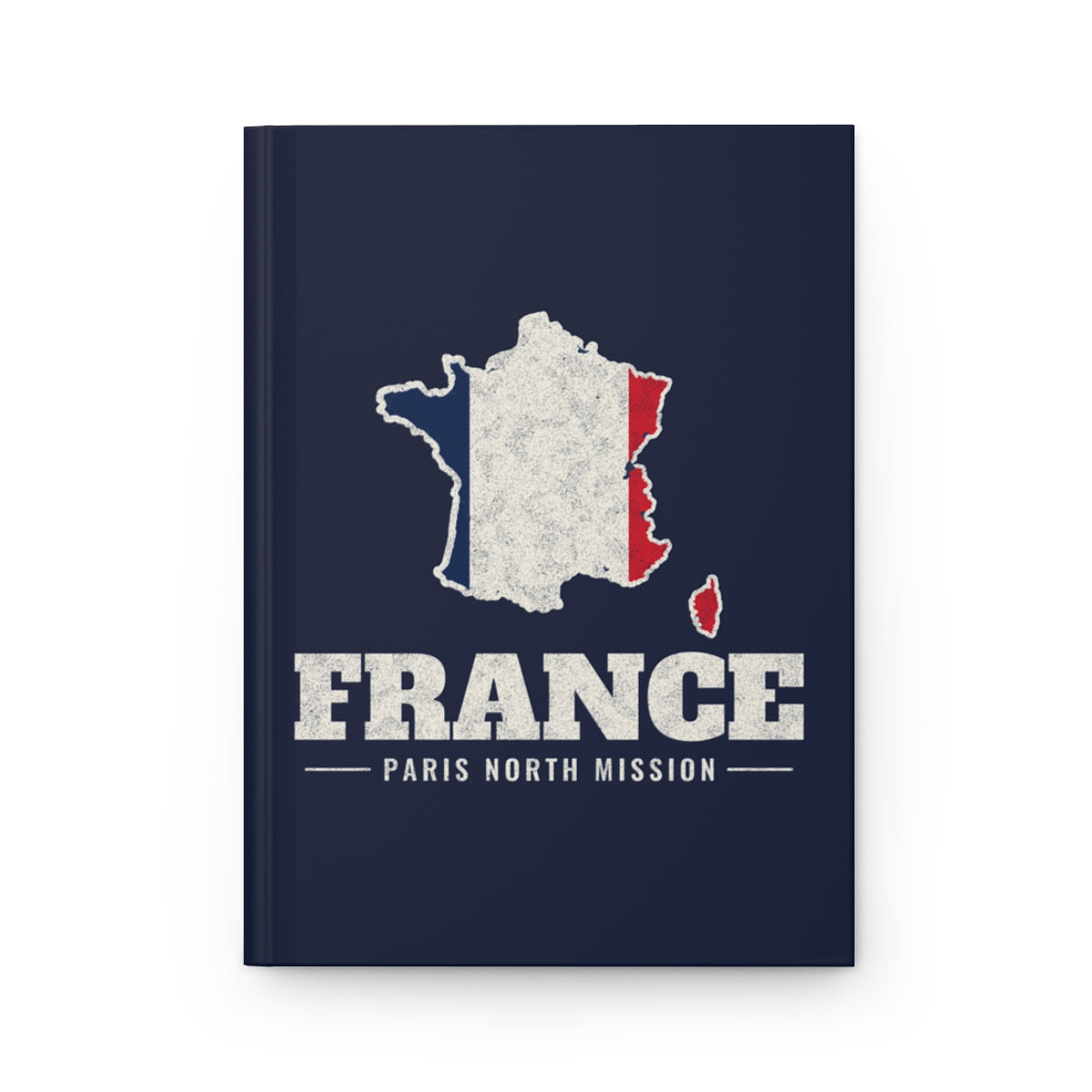 France Paris North Mission flag map journal by Weak Things