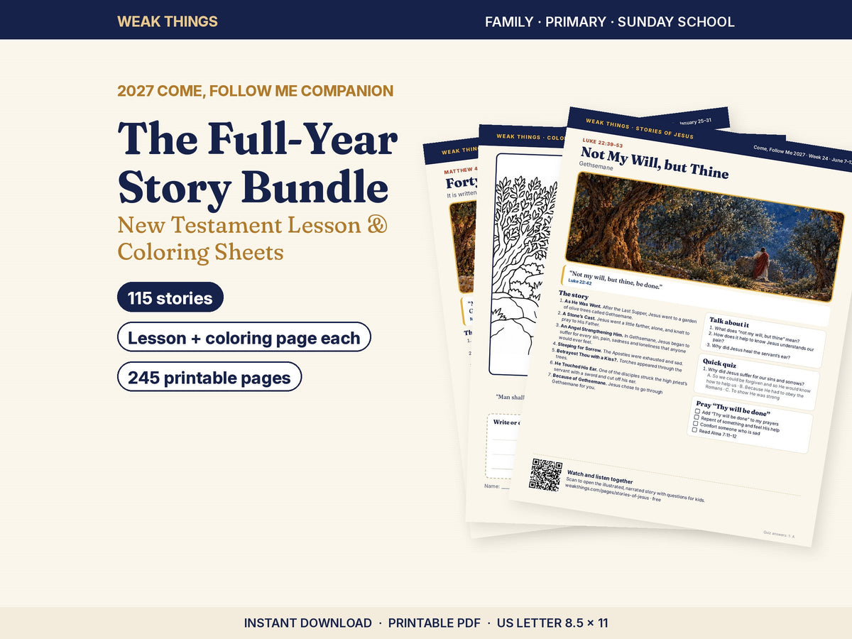 Full-Year Story Bundle printable, image 1