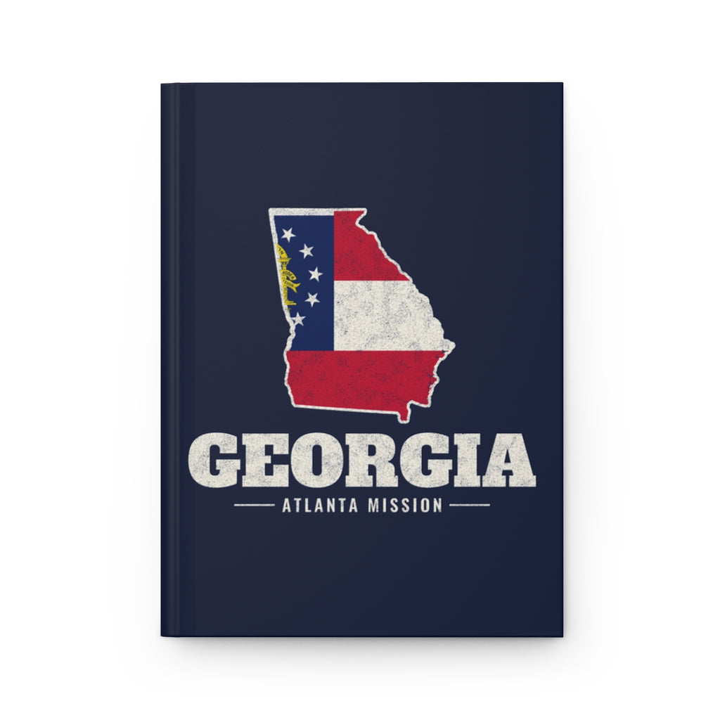 Georgia Atlanta Mission flag map journal by Weak Things