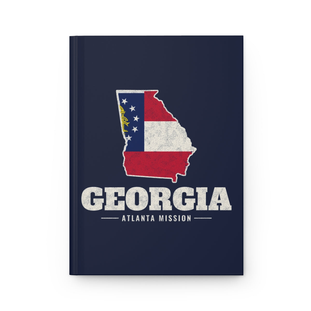 Georgia Atlanta Mission flag map journal by Weak Things