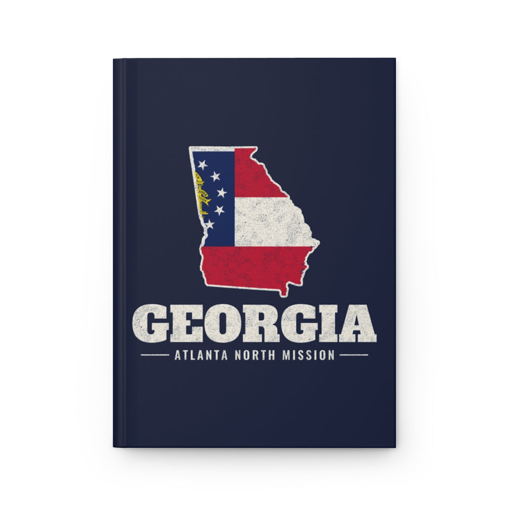 Georgia Atlanta North Mission flag map journal by Weak Things