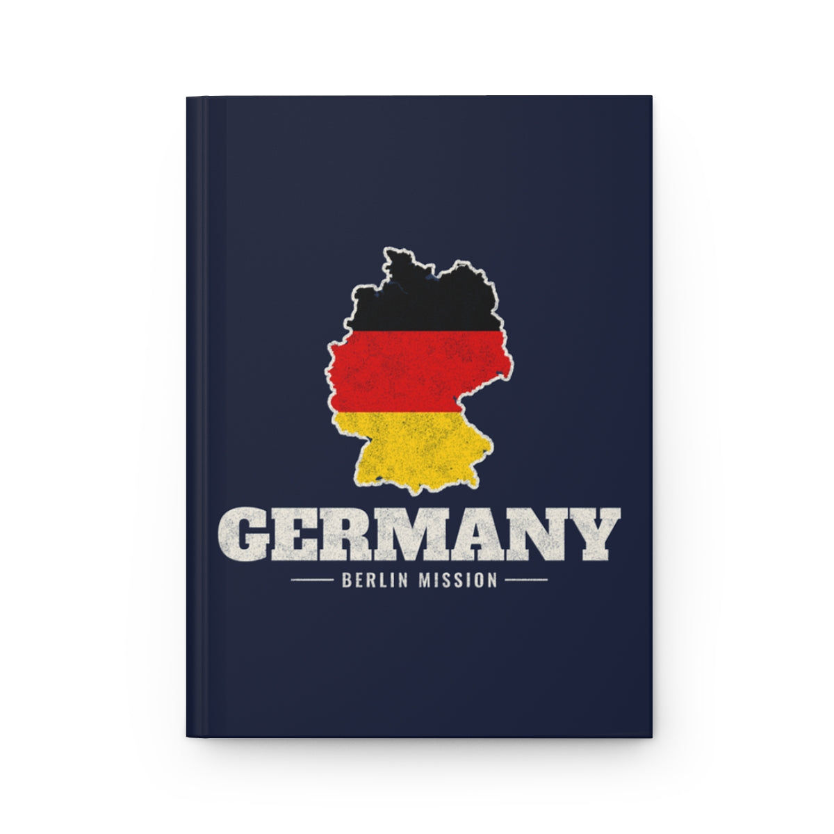 Germany Berlin Mission flag map journal by Weak Things