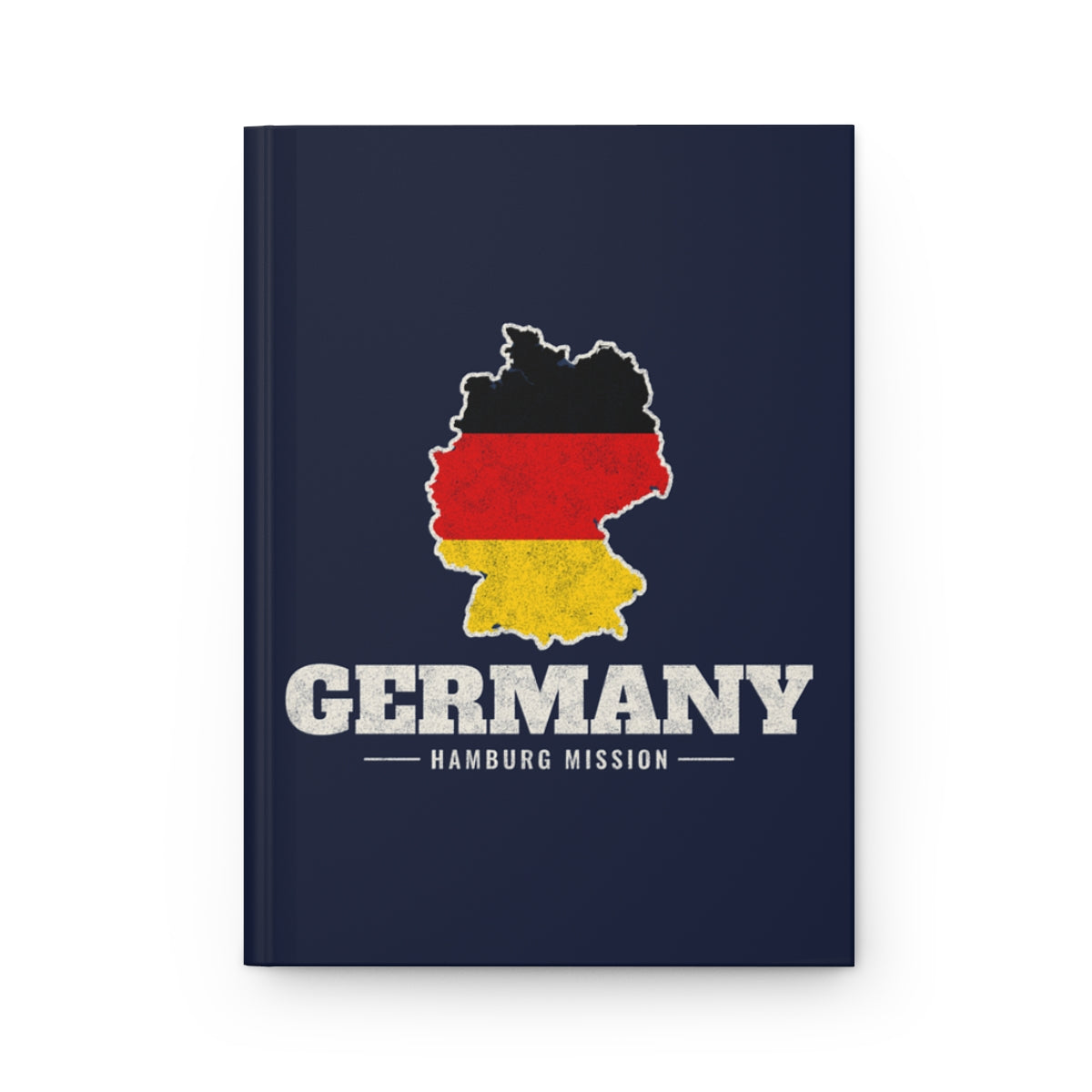 Germany Hamburg Mission flag map journal by Weak Things