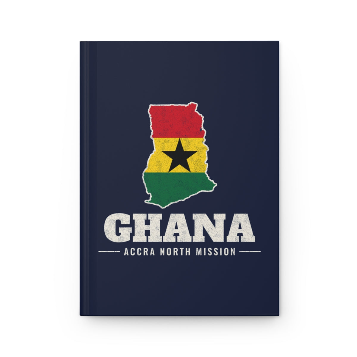 Ghana Accra North Mission flag map journal by Weak Things
