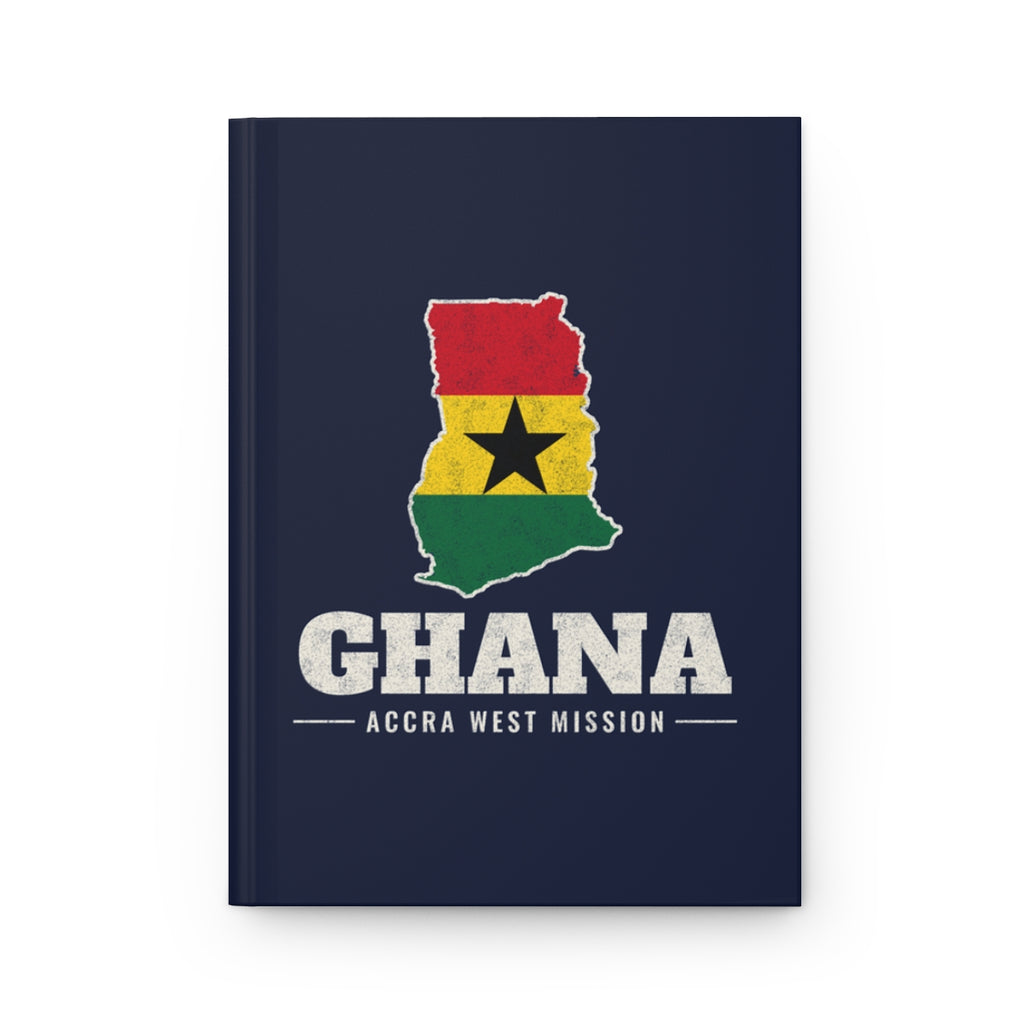 Ghana Accra West Mission flag map journal by Weak Things