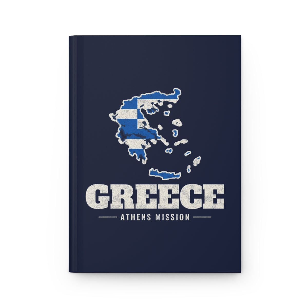 Greece Athens Mission flag map journal by Weak Things