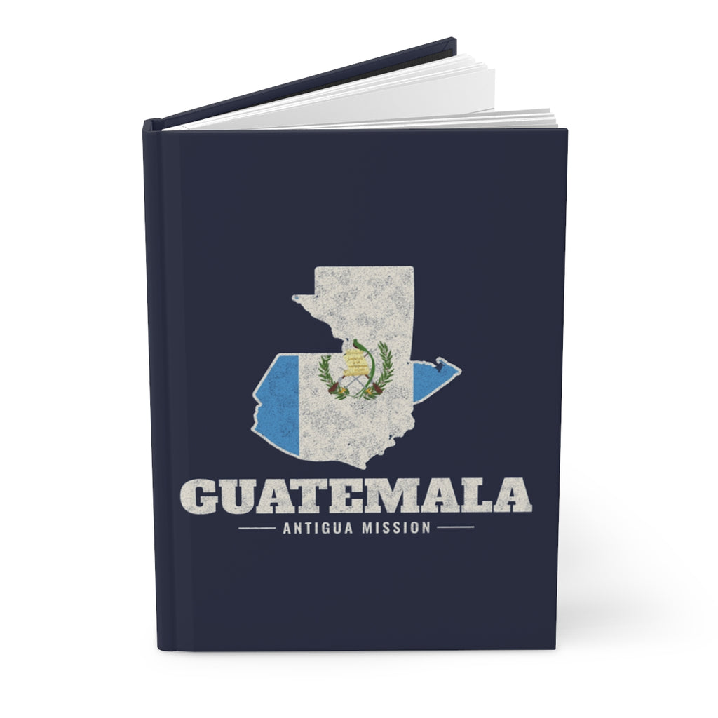 Guatemala Antigua Mission flag map journal by Weak Things view 3