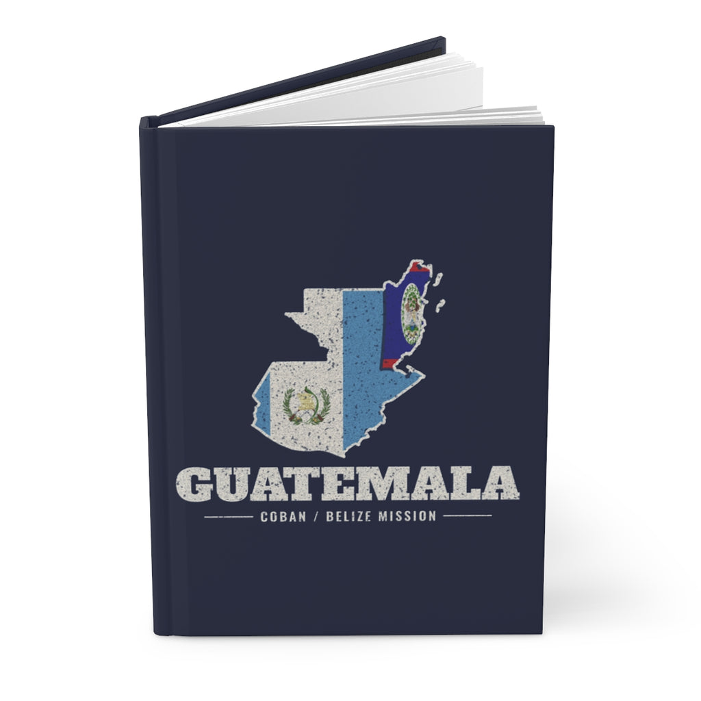 Guatemala Coban/Belize Mission flag map journal by Weak Things view 3