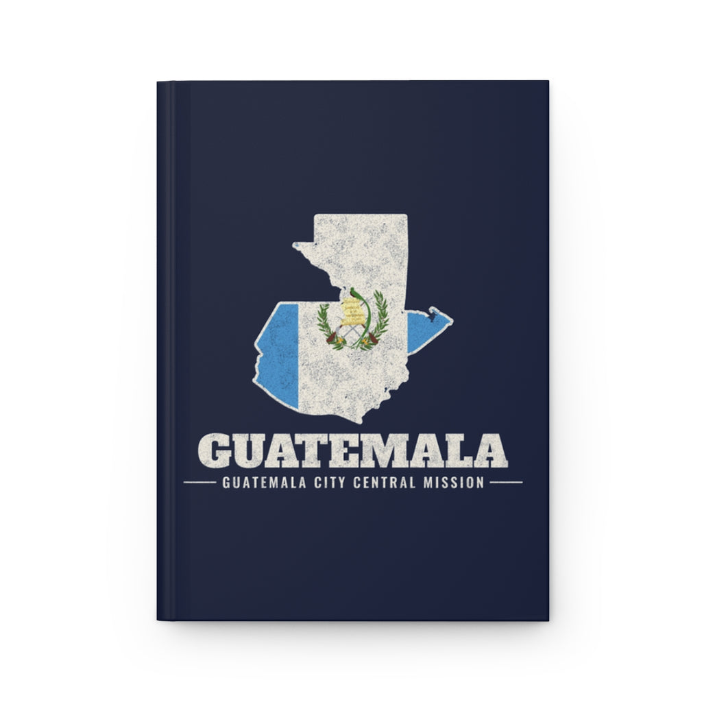 Guatemala Guatemala City Central Mission flag map journal by Weak Things