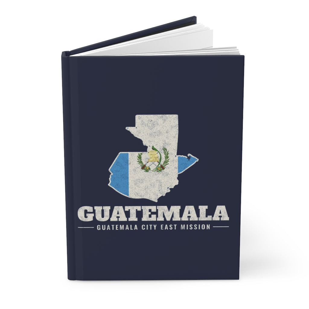Guatemala Guatemala City East Mission flag map journal by Weak Things view 3