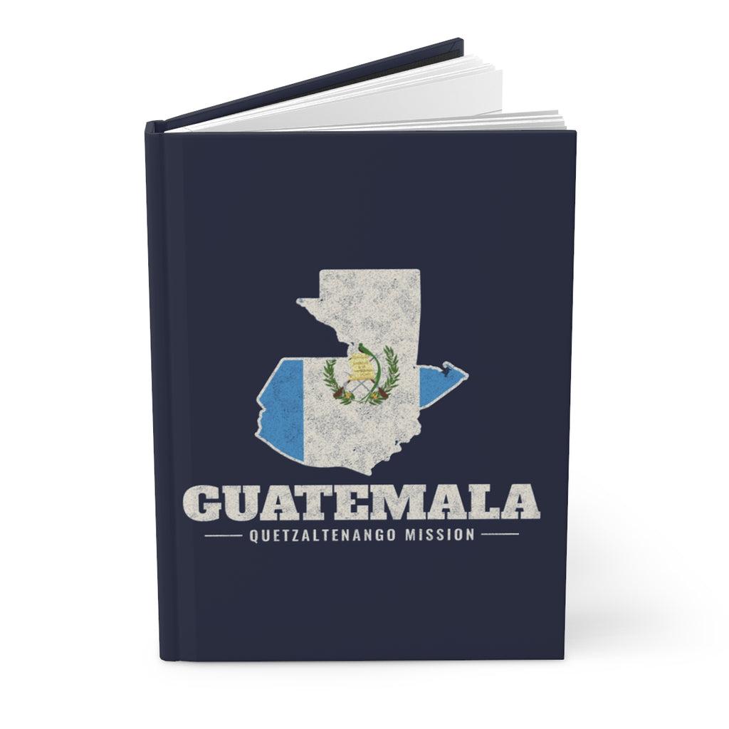 Guatemala Quetzaltenango Mission flag map journal by Weak Things view 3