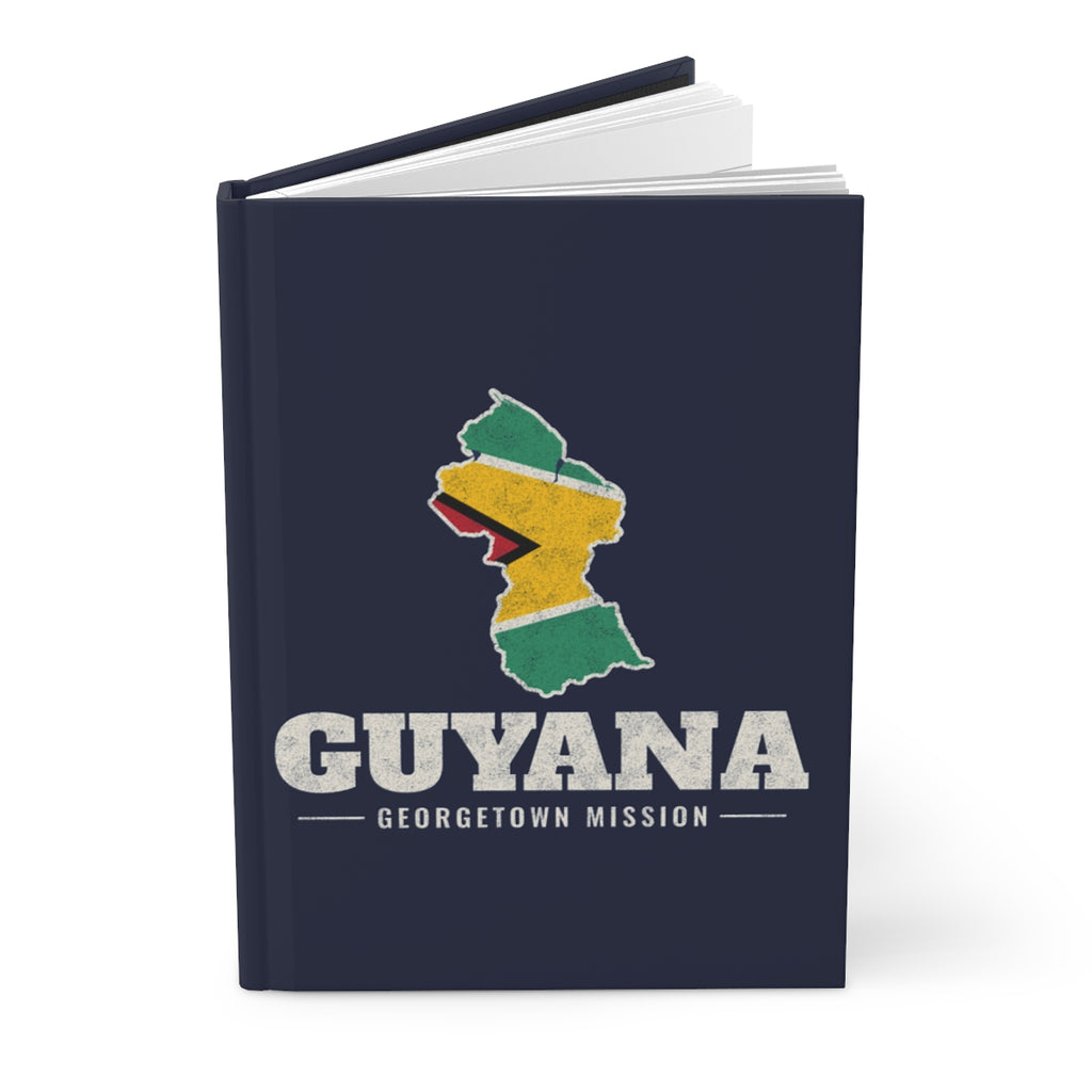 Guyana Georgetown Mission flag map journal by Weak Things view 3