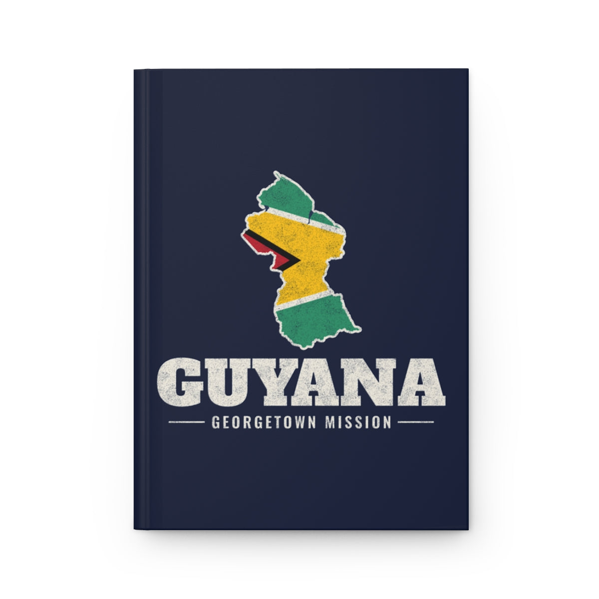 Guyana Georgetown Mission flag map journal by Weak Things
