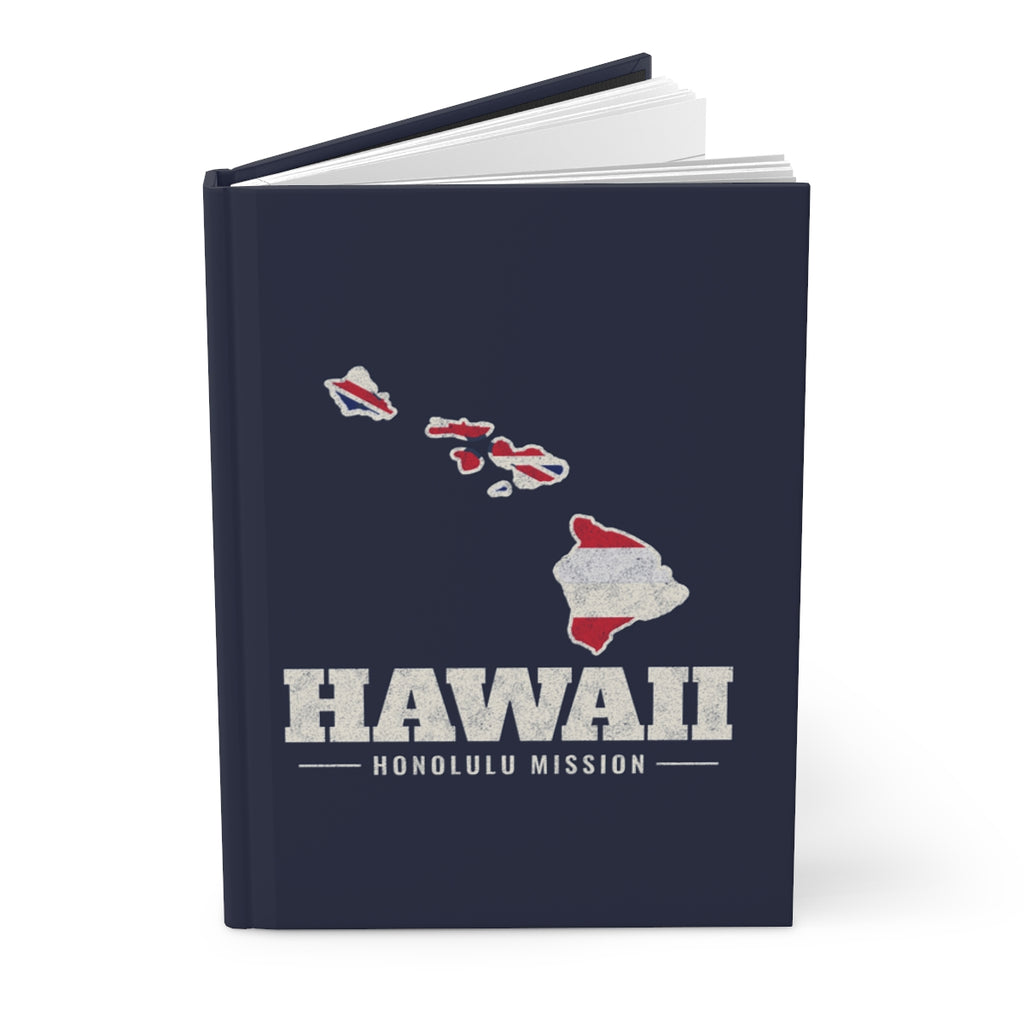 Hawaii Honolulu Mission flag map journal by Weak Things view 3
