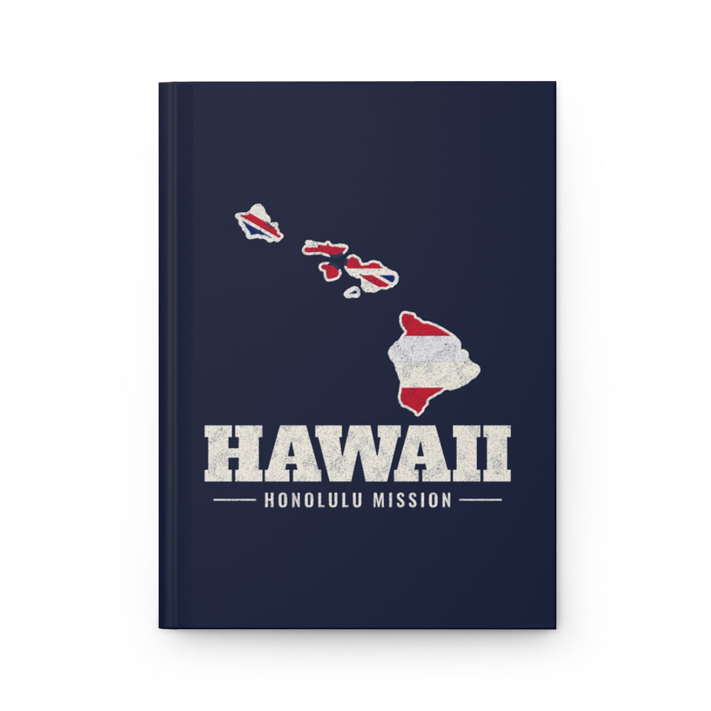 Hawaii Honolulu Mission flag map journal by Weak Things