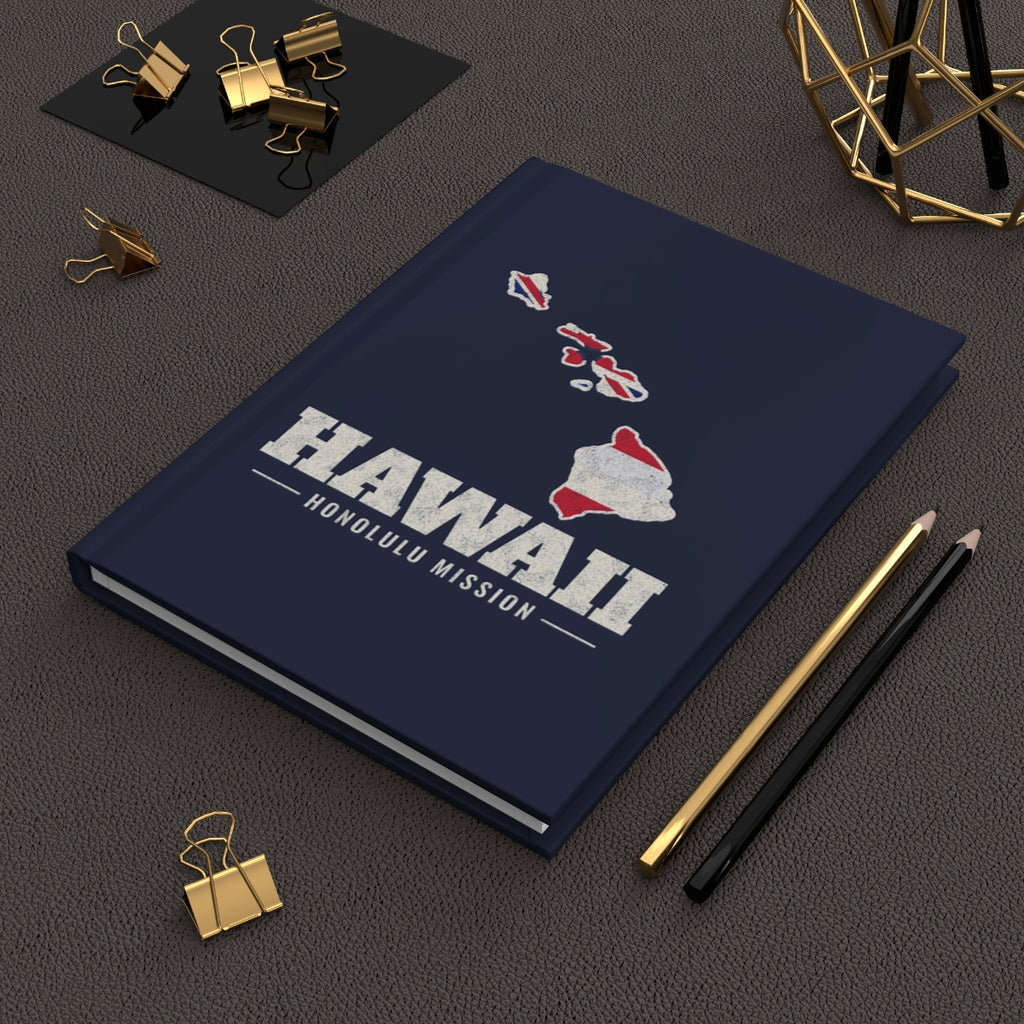 Hawaii Honolulu Mission flag map journal by Weak Things view 2