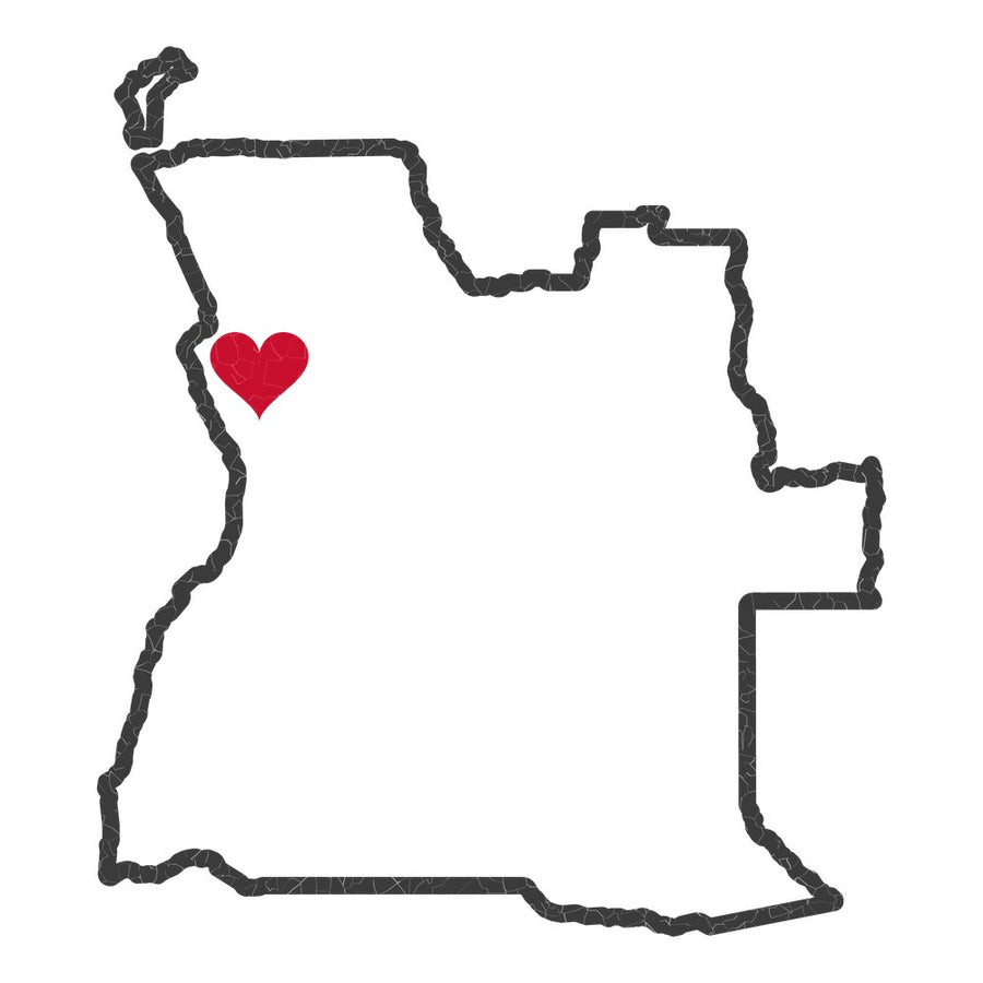 Angola Luanda Mission Heart Map design