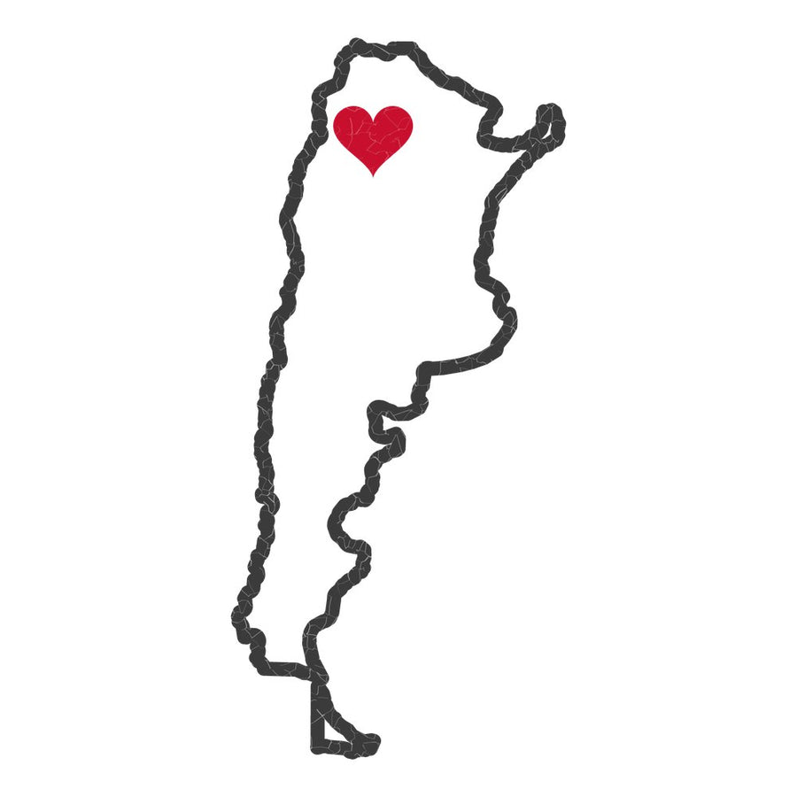 Argentina Tucuman Mission Heart Map design