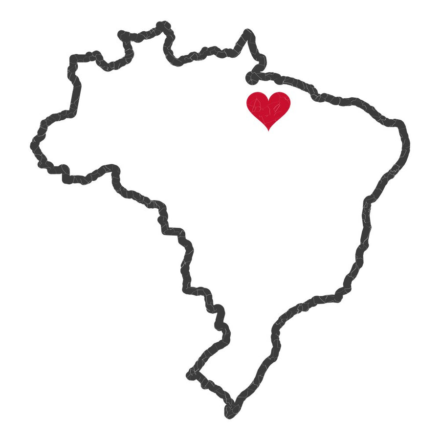 Brazil Belem Mission Heart Map design