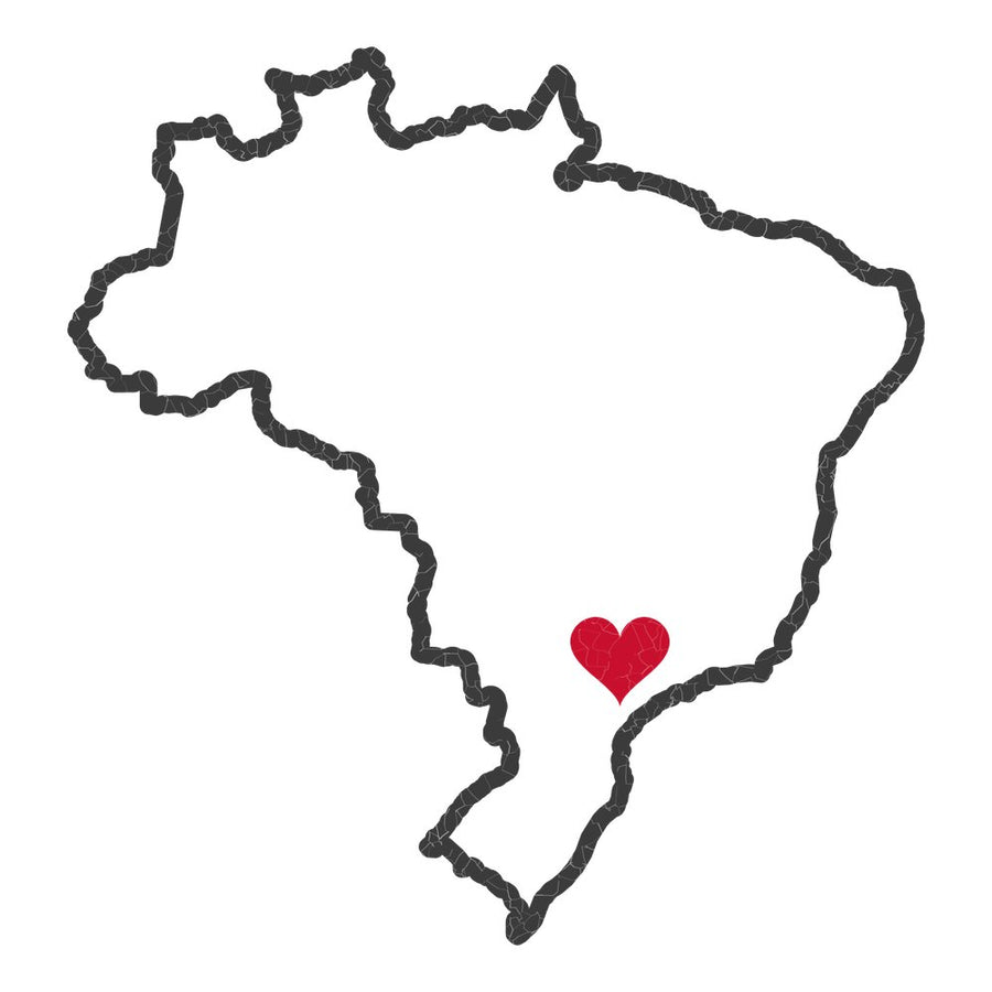 Brazil Sorocaba Mission Heart Map design
