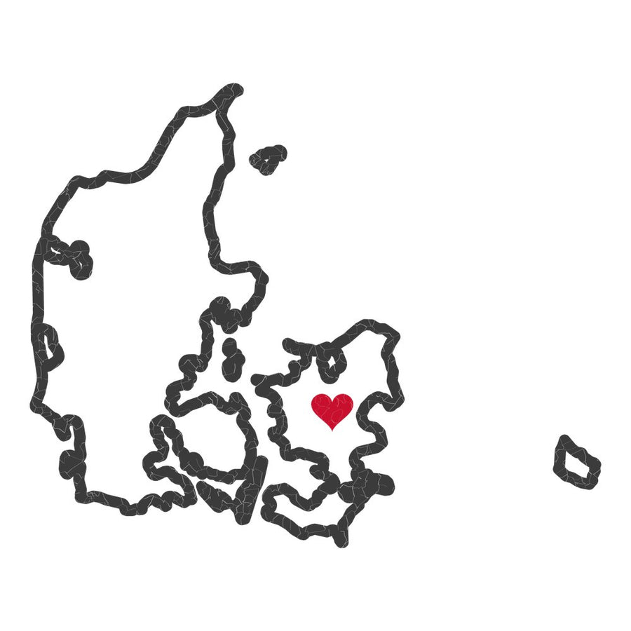 Denmark Copenhagen Mission Heart Map design