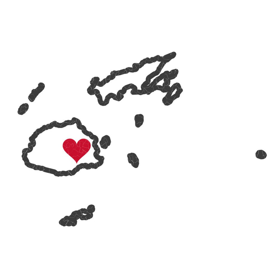 Fiji Suva Mission Heart Map design