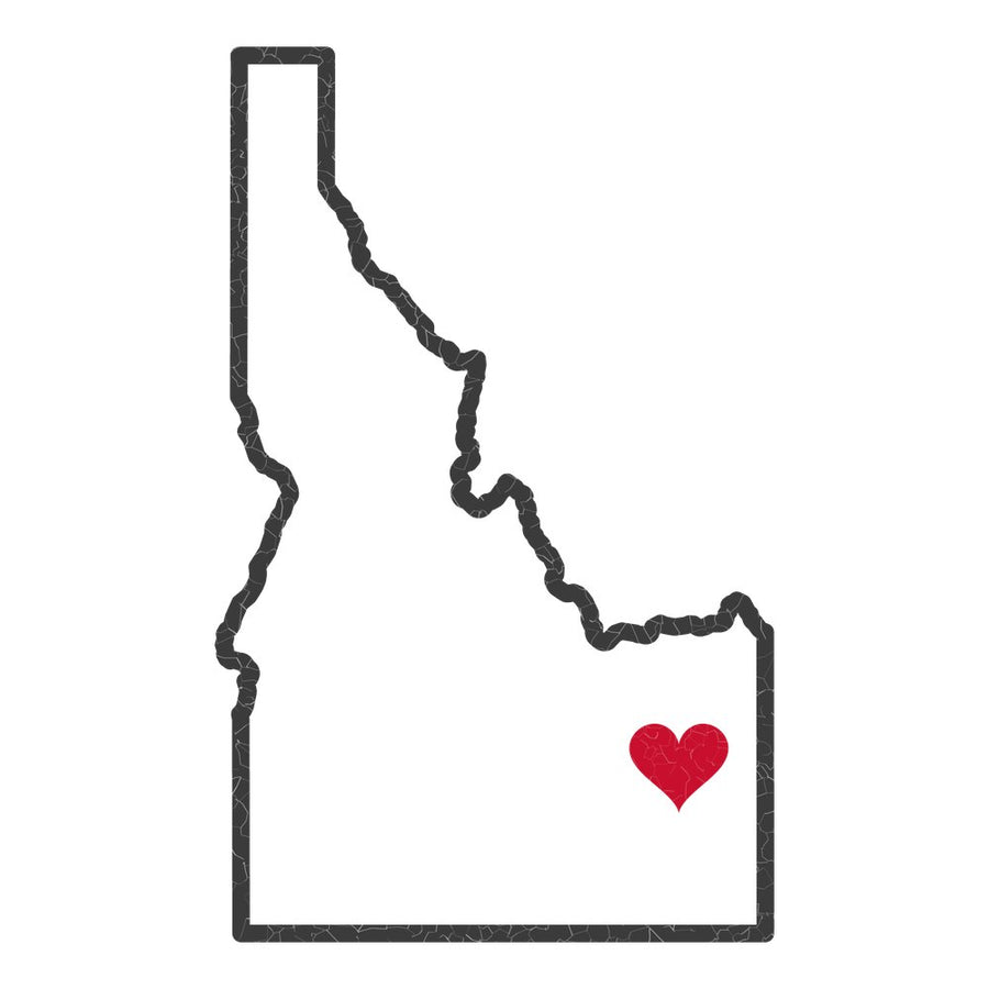 Idaho Idaho Falls Mission Heart Map design
