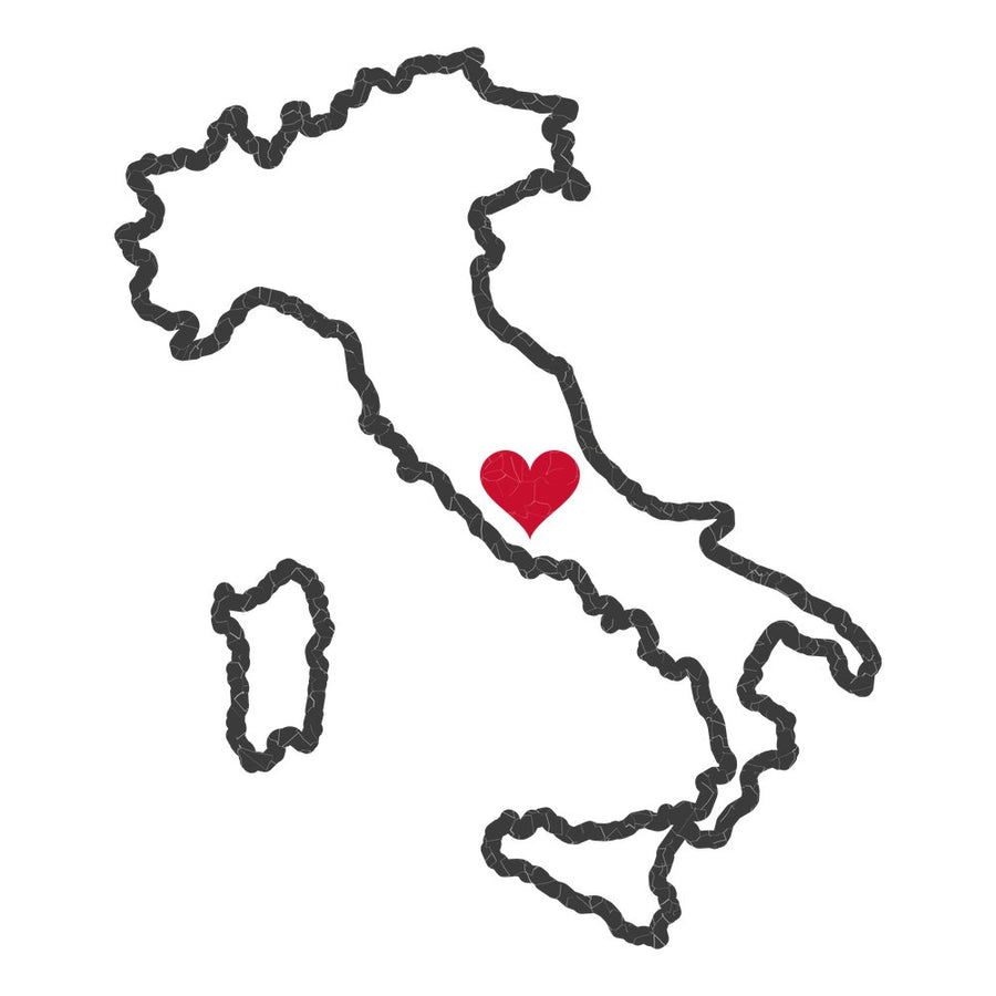 Italy Rome Mission Heart Map design
