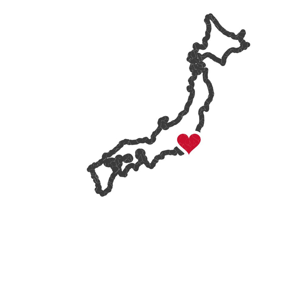 Japan Tokyo South Mission Heart Map design