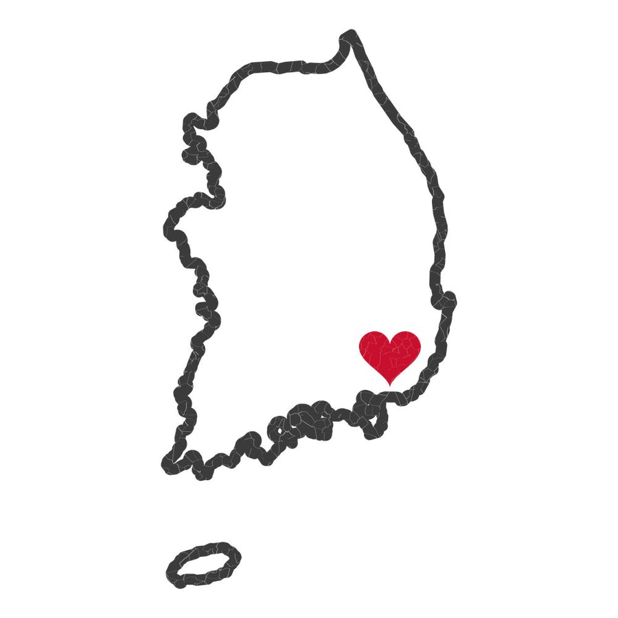 Korea Busan Mission Heart Map design