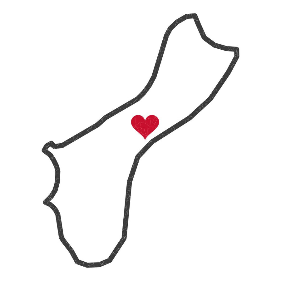 Micronesia Guam Mission Heart Map design