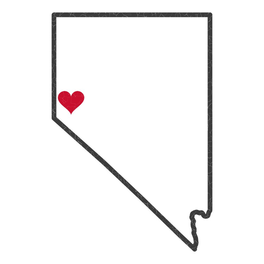 Nevada Reno Mission Heart Map design