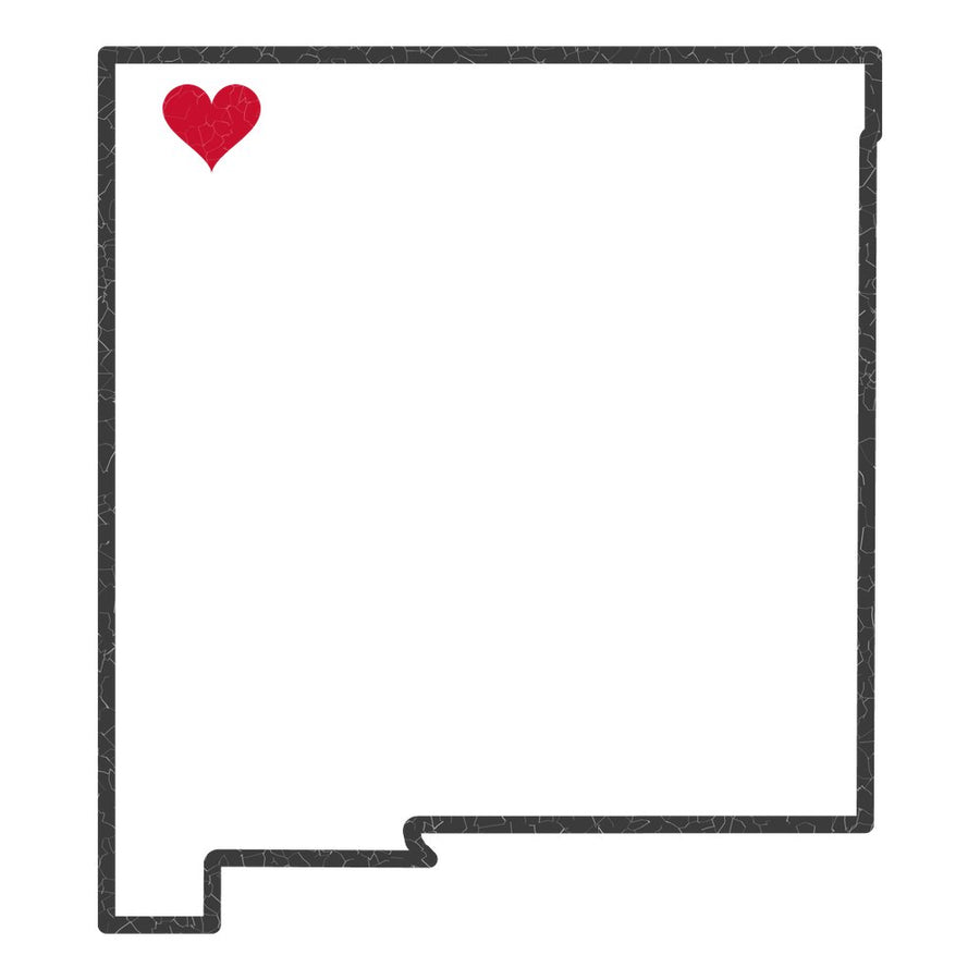 New Mexico Farmington Mission Heart Map design