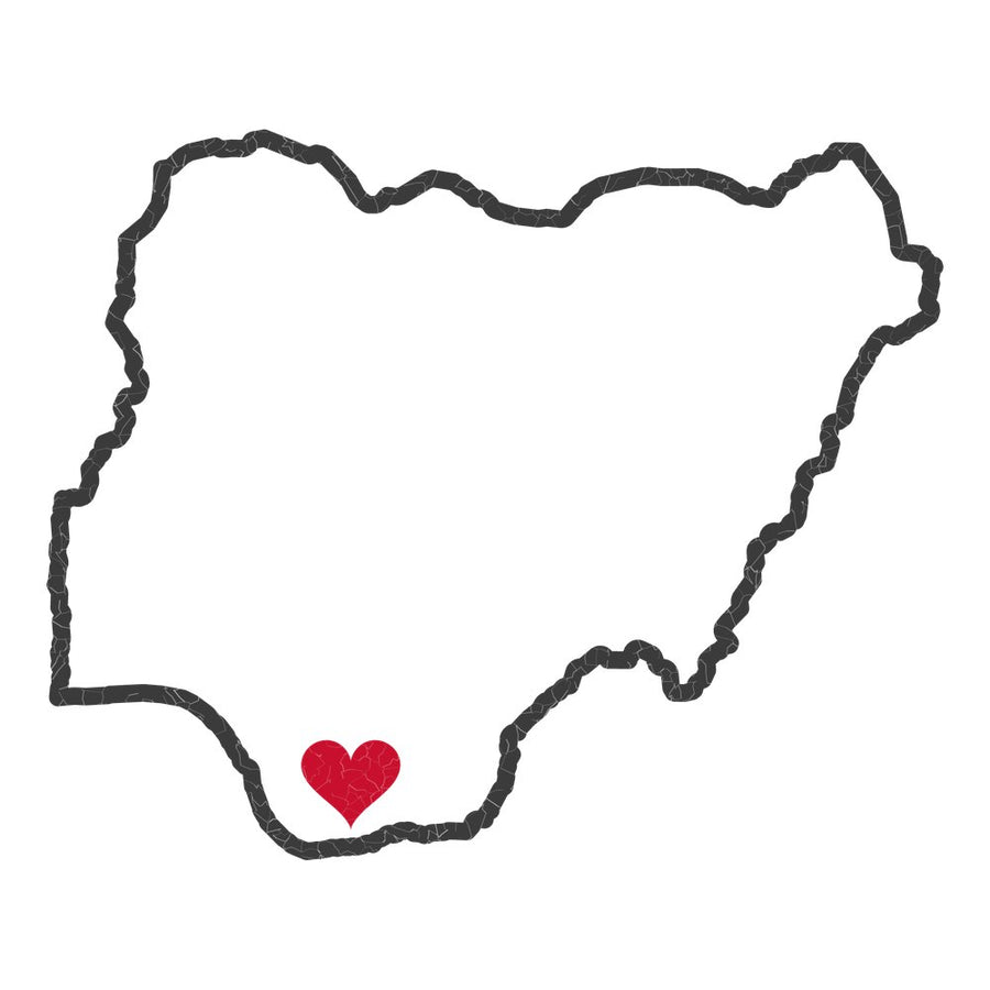 Nigeria Port Harcourt South Mission Heart Map design