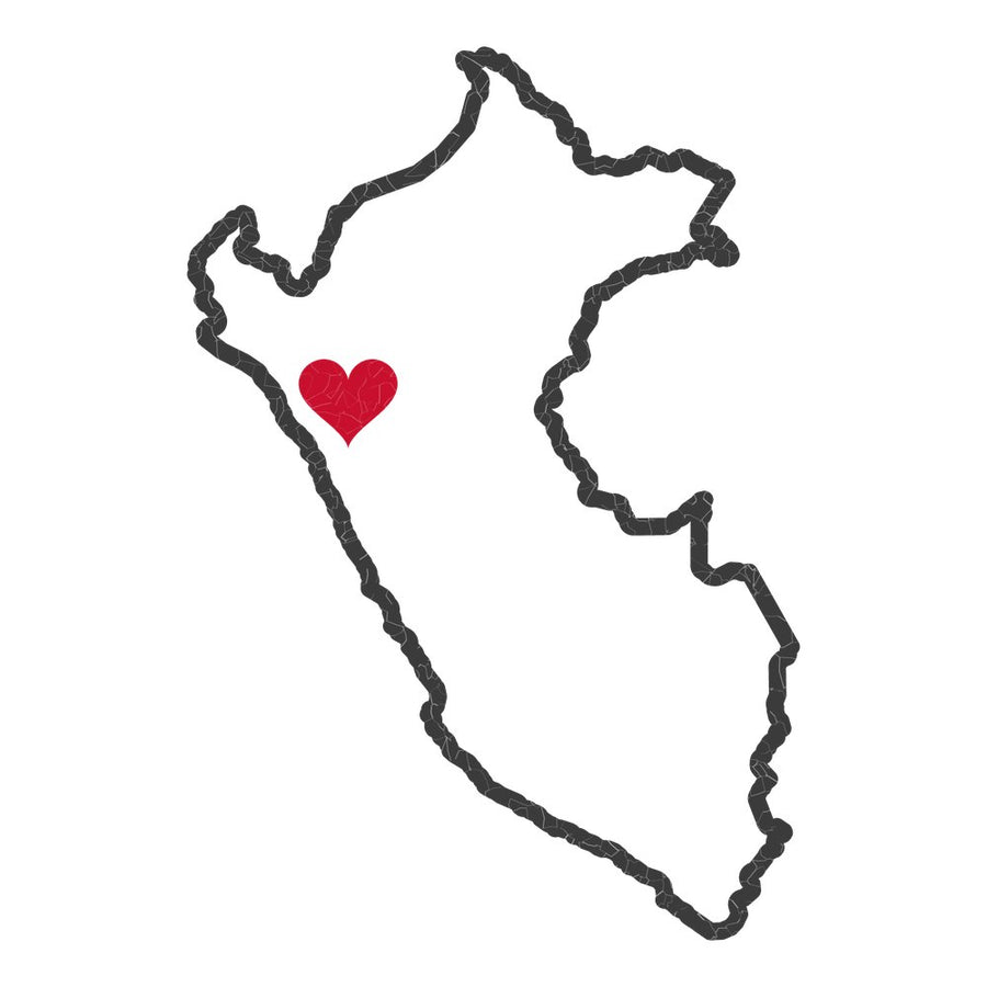 Peru Trujillo North Mission Heart Map design