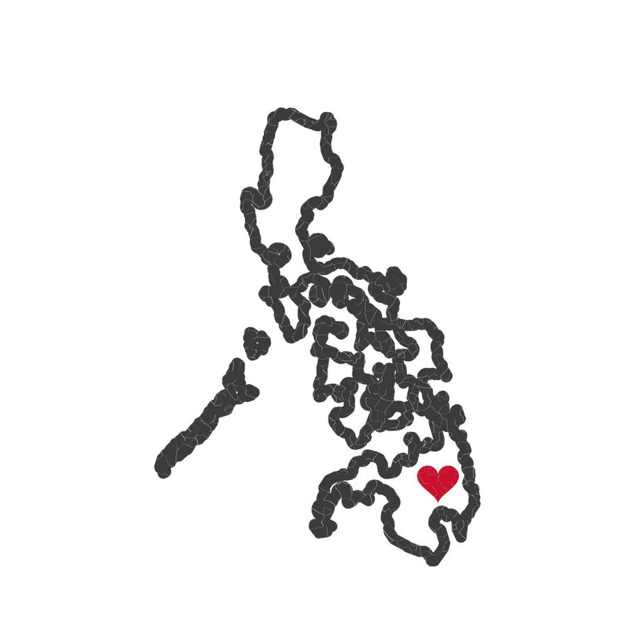 Philippines Butuan Mission Heart Map design