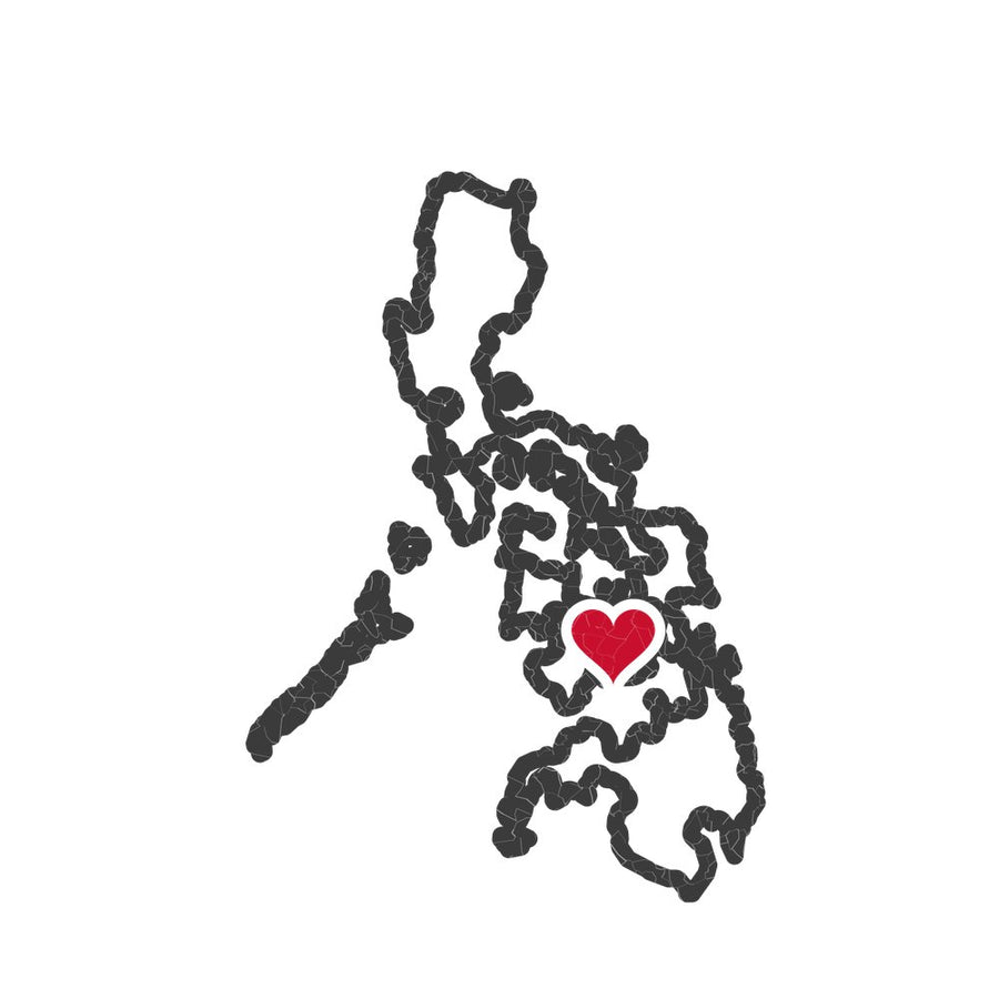 Philippines Cebu East Mission Heart Map design