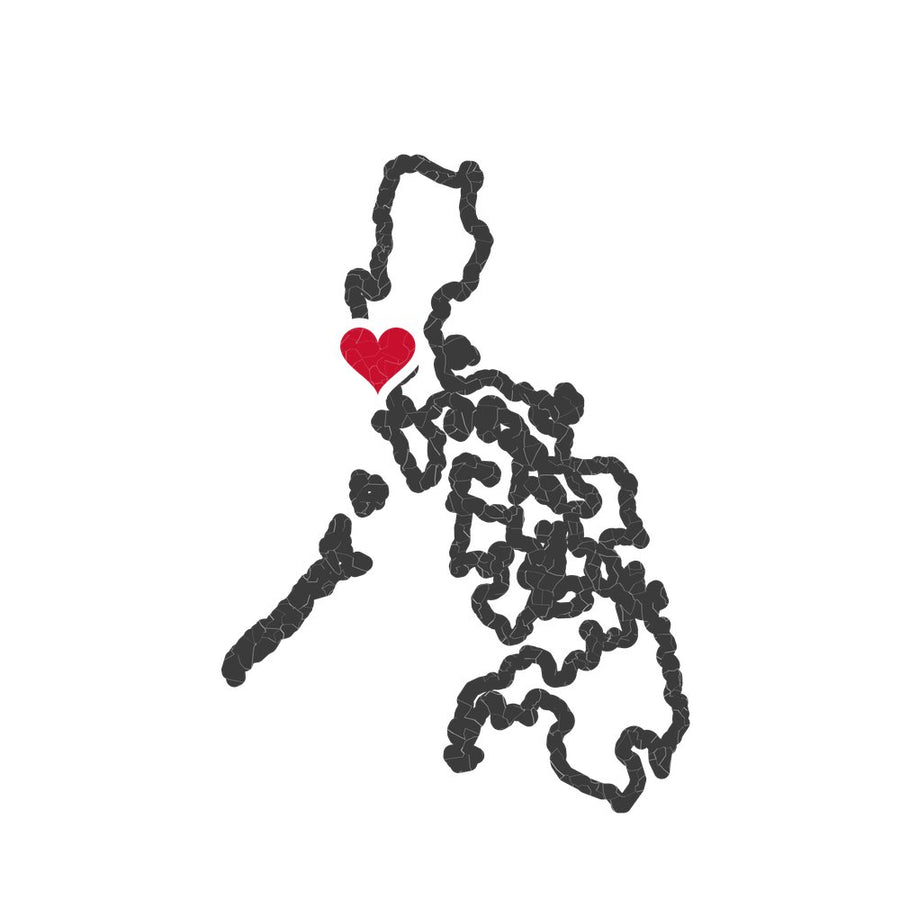 Philippines Olongapo Mission Heart Map design