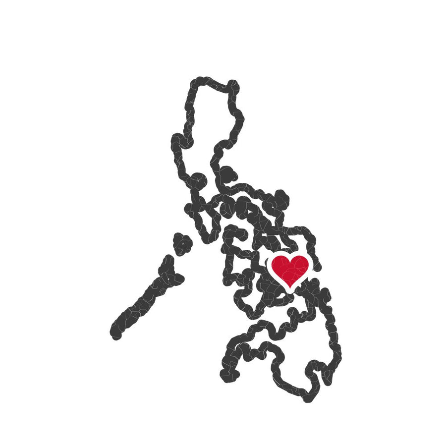 Philippines Ormoc Mission Heart Map design
