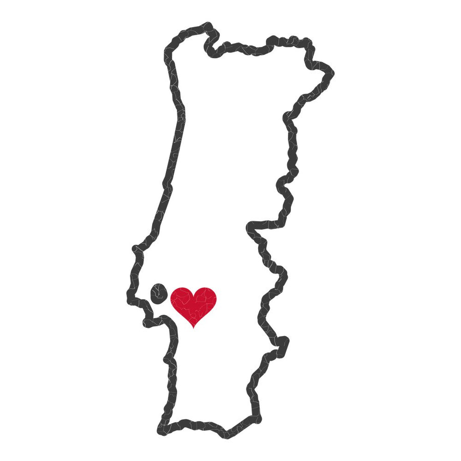Portugal Lisbon Mission Heart Map design