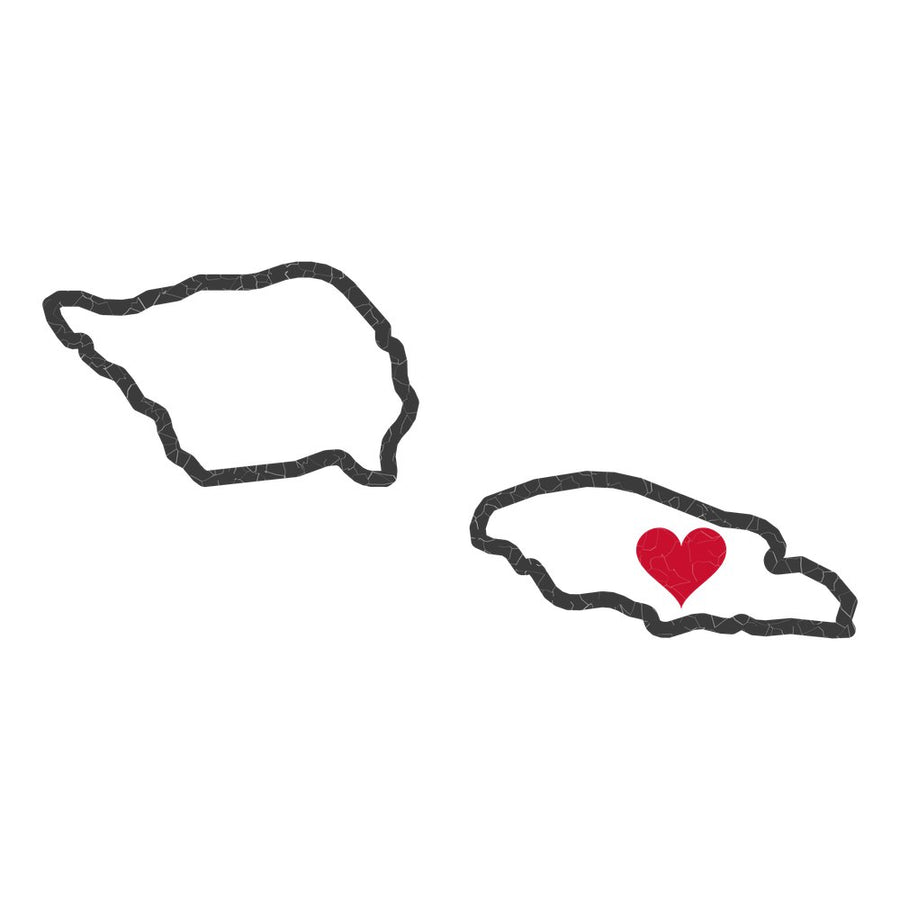 Samoa Apia East Mission Heart Map design