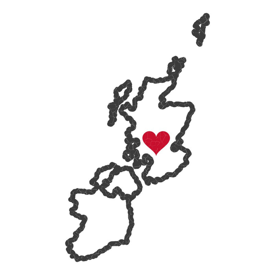 Scotland/Ireland Mission Heart Map design