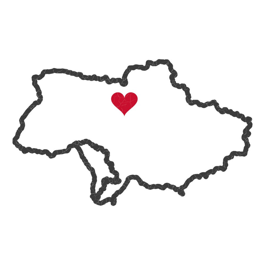 Ukraine Kyiv/Moldova Mission Heart Map design
